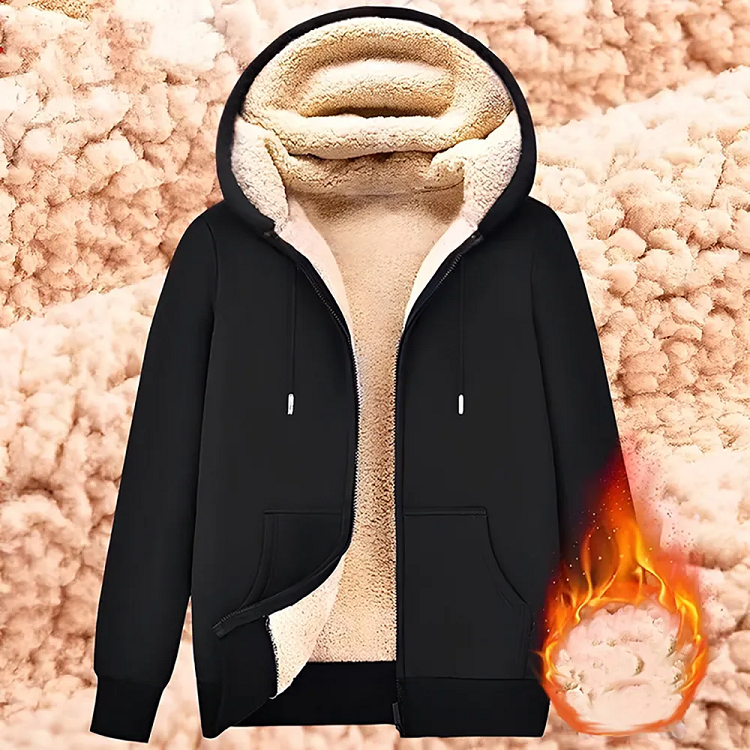 Men's Sherpa Zip-Up Sweater