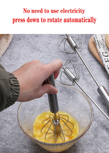 Semi-automatic Egg Beater Kitchen Tool