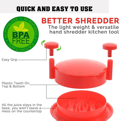 Chicken and Meat Hand Shredder