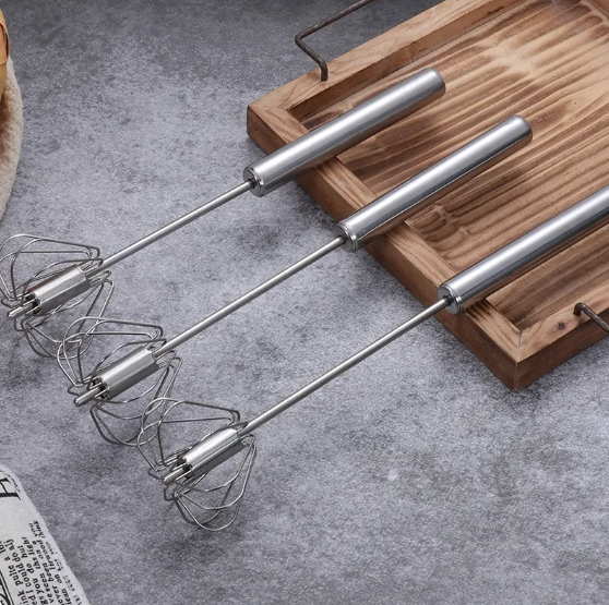 Semi-automatic Egg Beater Kitchen Tool